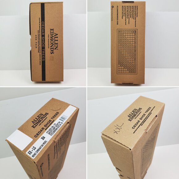 Allen Edmonds Shoe Trees Cedar Wood Combination XXL / 2XL USA Men's 13W-17N NIB - Picture 6 of 12